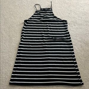 Black and white dress